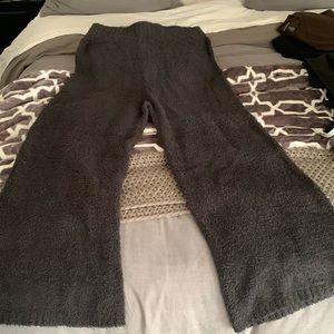 Skims, cozy lounge pants, black, size 2x/3x